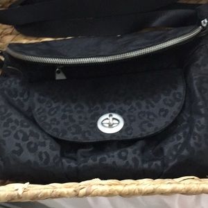 BAGGALINI CHEETAH PRINT BLACK CROSSBODY CUTEST!!!